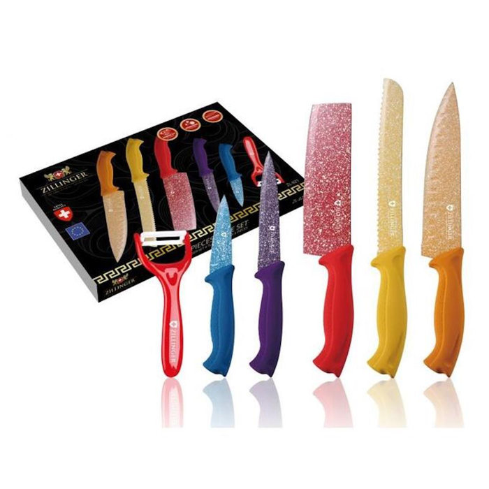 Zillinger 6 Piece Stainless Steel Assorted Knife Set Wayfair